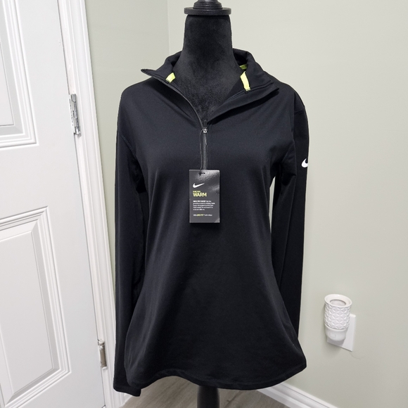 Nike Women’s Nike Pro Warm Pullover - Picture 1 of 7